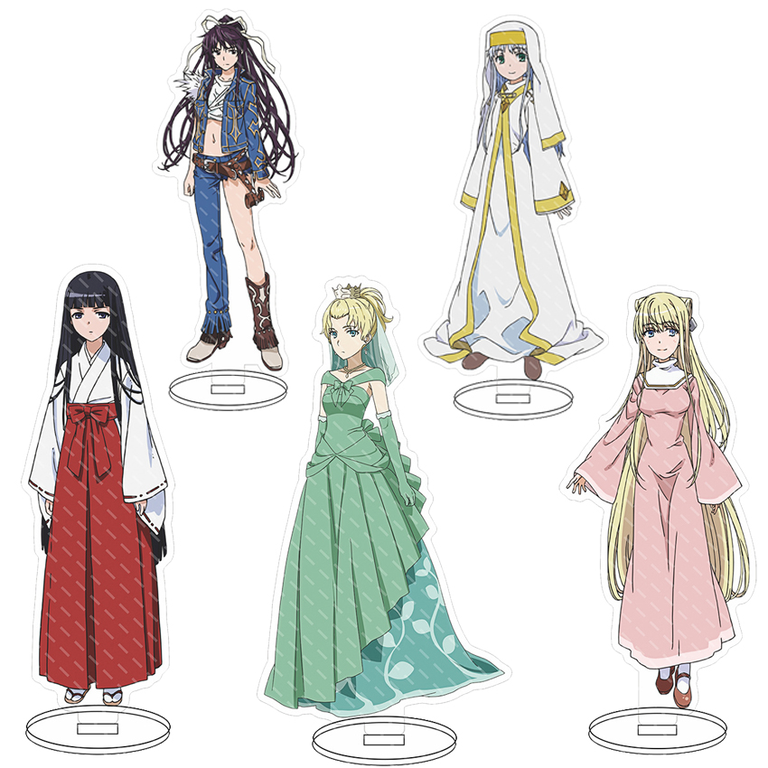 Anime Cosplay Rental - 16CM Anime Acrylic Stand A Certain
