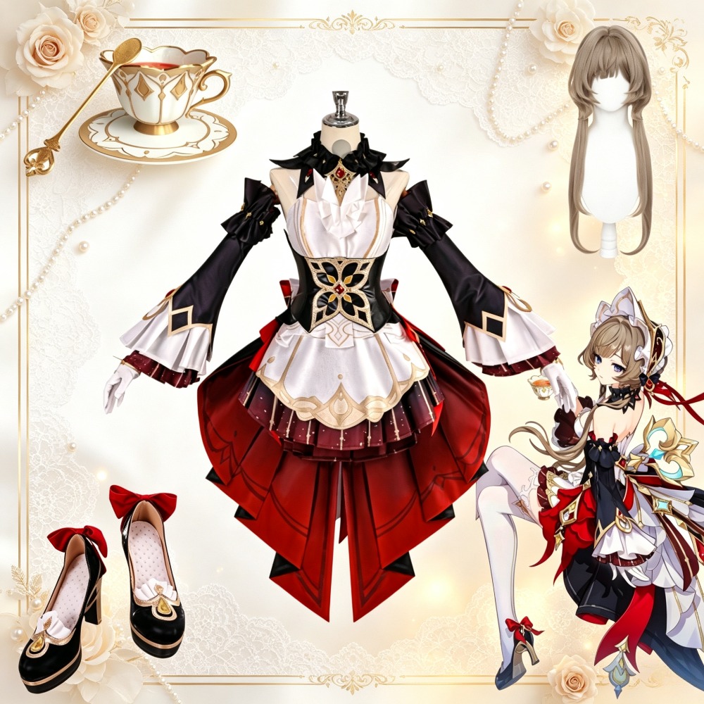Anime Cosplay Female Characters - Genshin Impact Sandrone The Marionette Cosplay