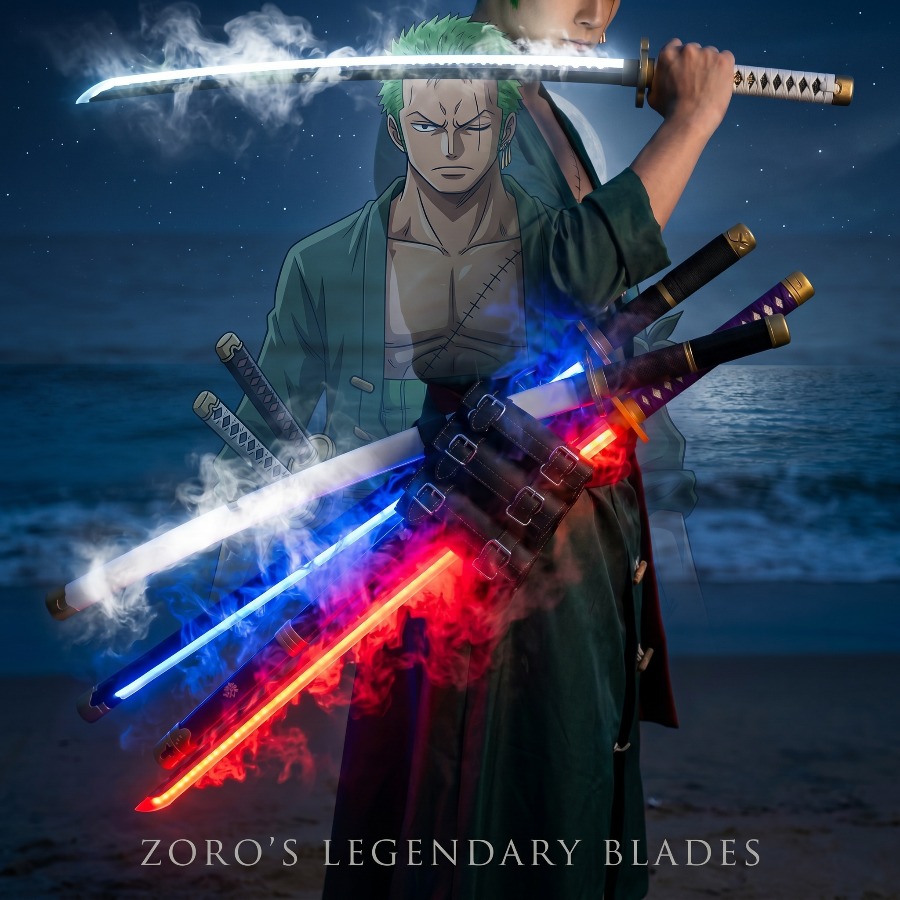Anime Cosplay Real - 40inch Mist Roronoa Zoro Katana Anime