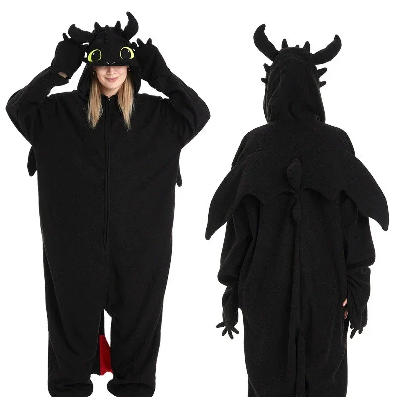 Anime Cosplay Female Characters - Cosplay Costume Night Fury Cosplay Pajama