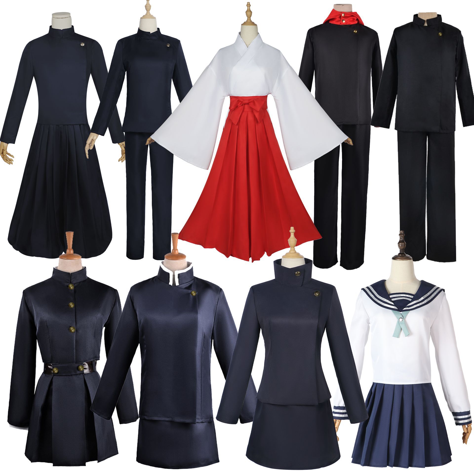 Anime Cosplay Gojo - Jujutsu Kaisen cosplay costumes featuring Yuji