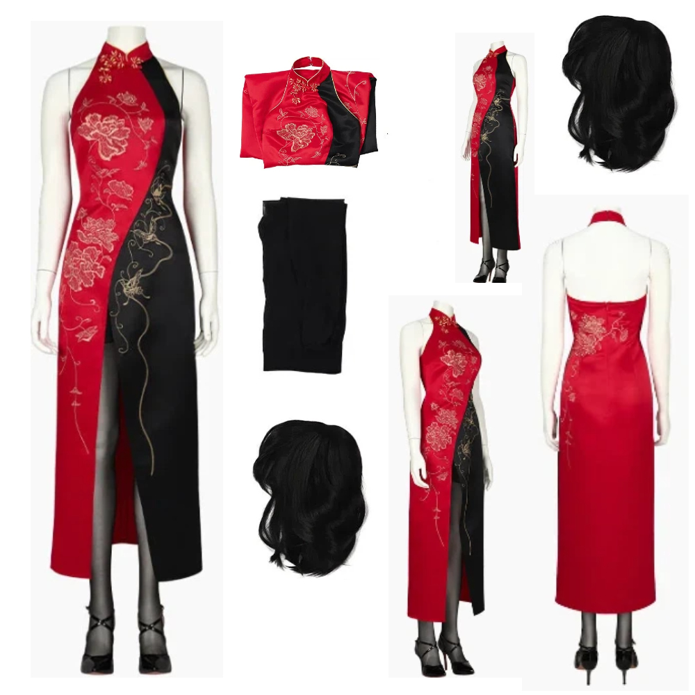 Anime Cosplay Girl Costume - Horror Movie Resident Evil 4 Ada