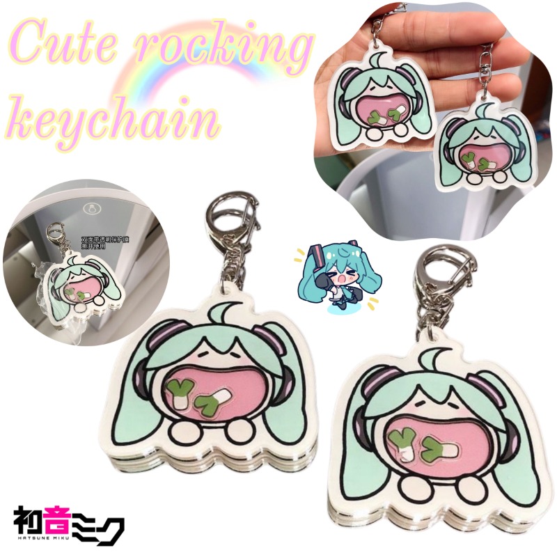 Anime Cosplay Miku - 2026 New Hatsune Miku Acrylic Shaker