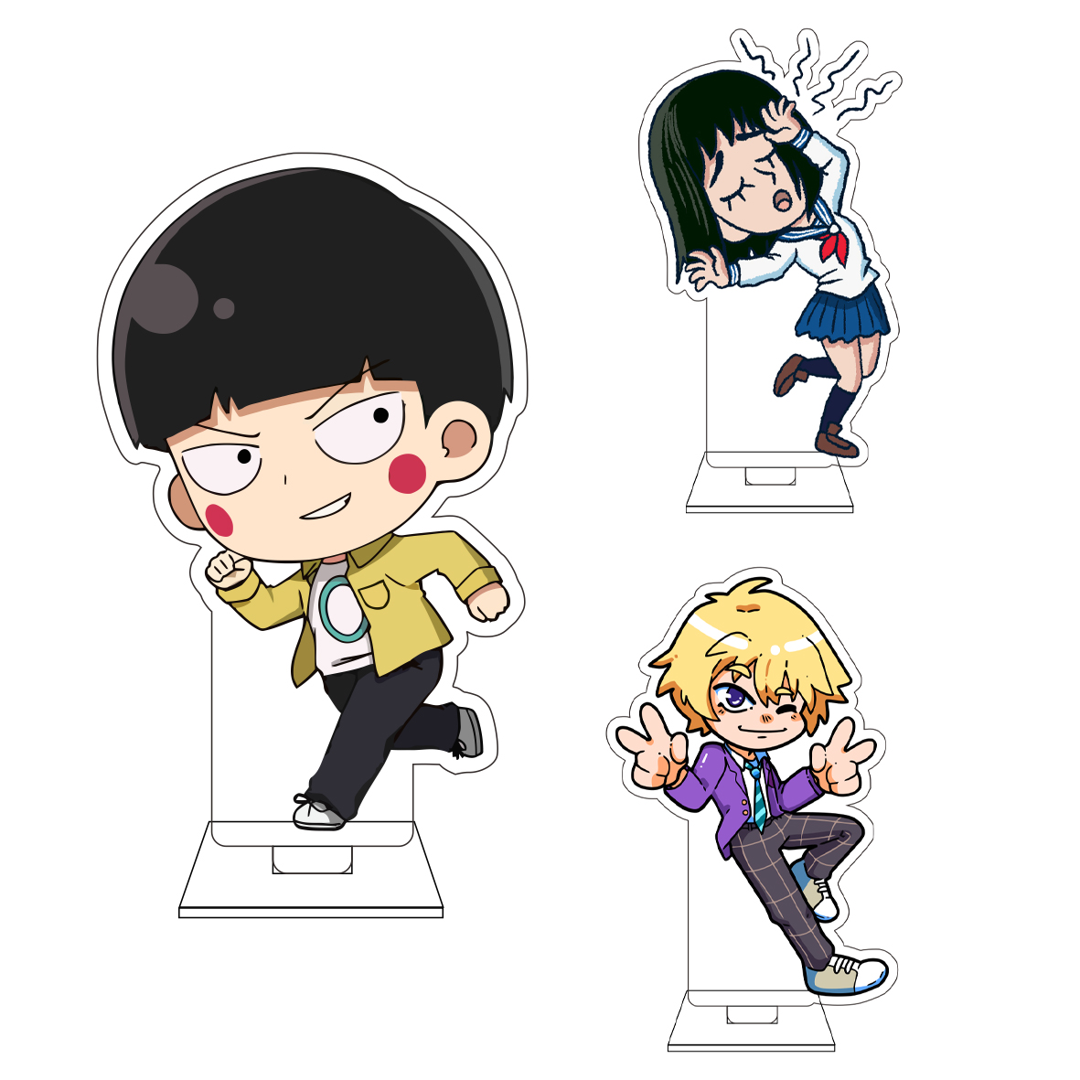 10CM Anime Mobu Saiko Hyaku Co - Anime Cosplay Cute 评论和价格