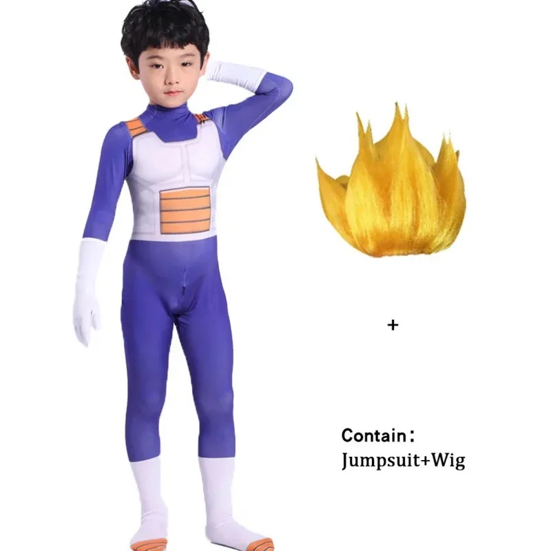 Adult  Son Goku Costume Vegeta - Anime Cosplay Youtube Shorts 评论和价格