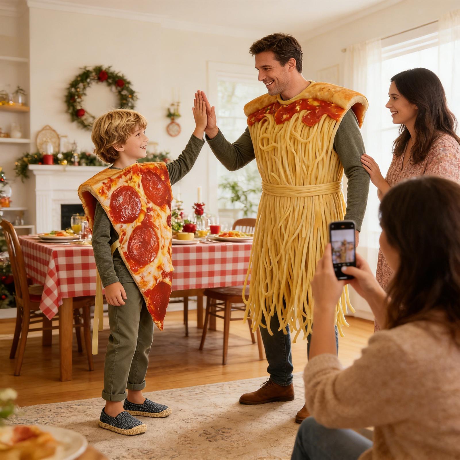 Pizza Halloween Costume Realis - Anime Cosplay For Couples 评论和价格