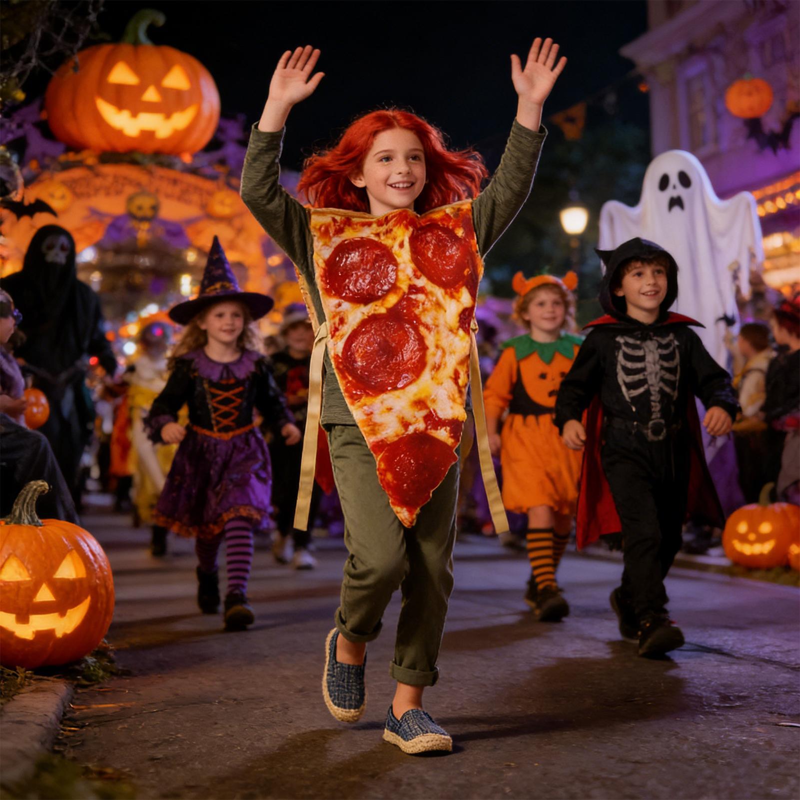 Pizza Halloween Costume Realis - Anime Cosplay For Couples 评论和价格