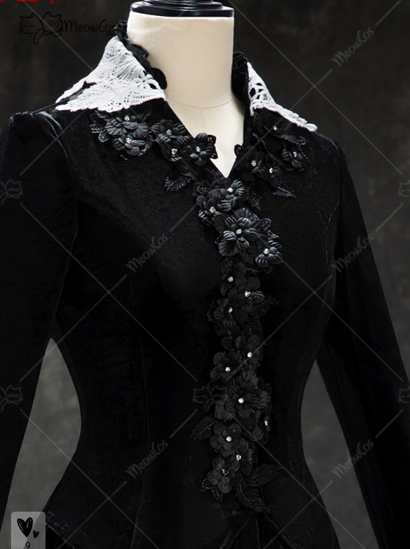 MEOWCOS Women's Gothic Black V - Anime Cosplay Com 评论和价格