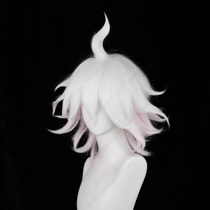 Anime Nagito Komaeda Cosplay W - Cosplay Anime White Hair 评论和价格