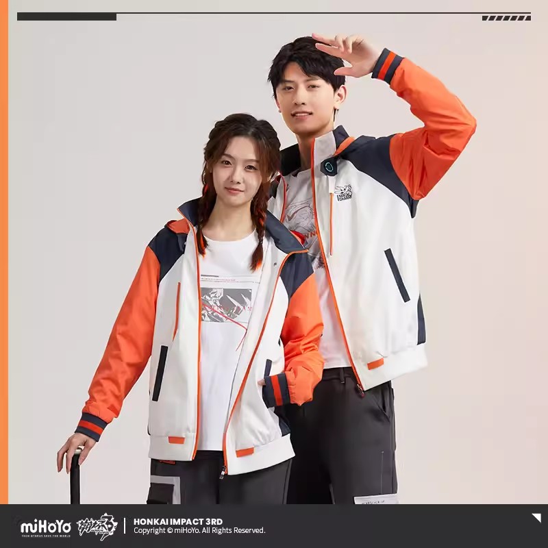 miHoYo Game Kiana Coat Honkai  - Anime Cosplay For Couples 评论和价格