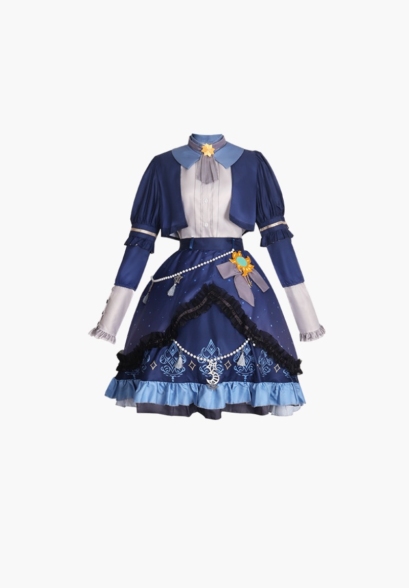 2025 PJSK Stars Colorful Dress - Anime Cosplay Girl Costume 评论和价格