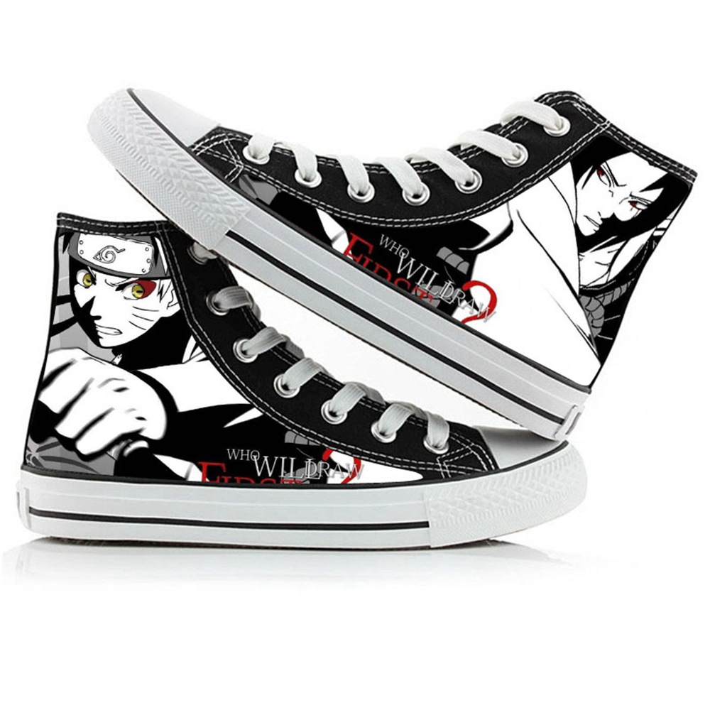 Naruto Uzumaki High-Top Canvas - Anime Cosplay Ideas For Couples 评论和价格
