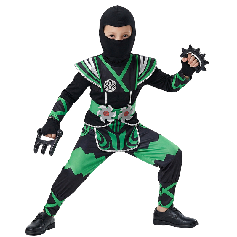 Japanese Ninja Costume Set for - Anime Cosplay Kid 评论和价格
