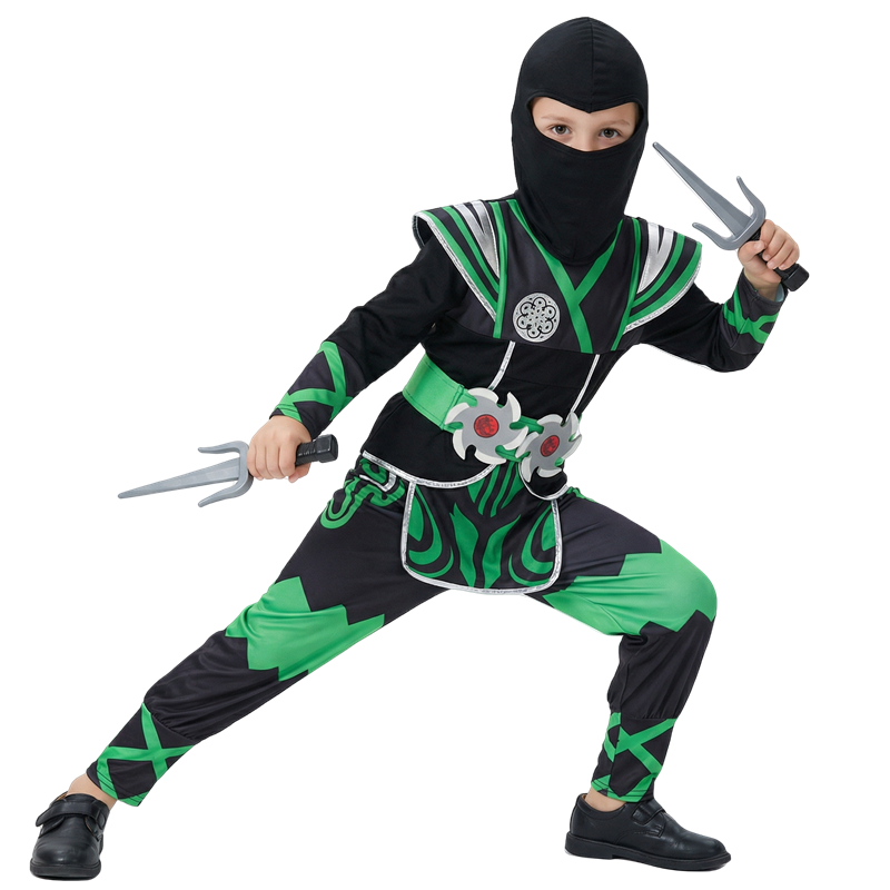 Japanese Ninja Costume Set for - Anime Cosplay Kid 评论和价格