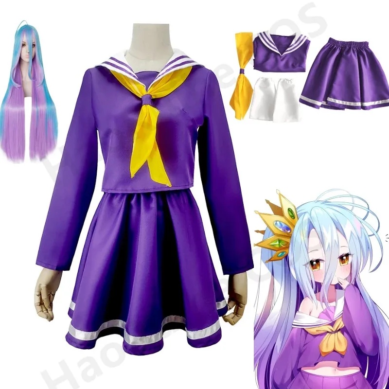 Anime No game no life cosplay  - Anime Cosplay Youtube Shorts 评论和价格