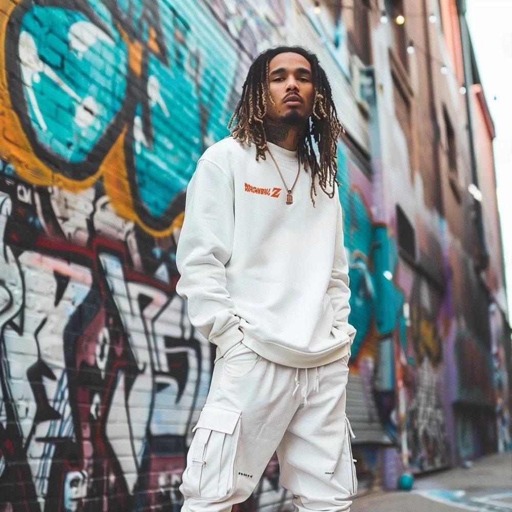 Dragon Ball Men's Sweatshirt S - Anime Cosplay Boy 评论和价格