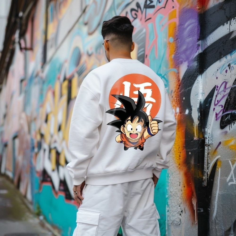 Dragon Ball Men's Sweatshirt S - Anime Cosplay Boy 评论和价格