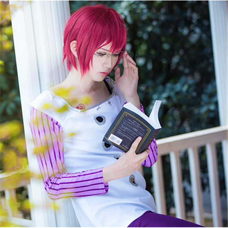 Anime Goat's Sin of Lust Gowth - Anime Cosplay Red Hair 评论和价格