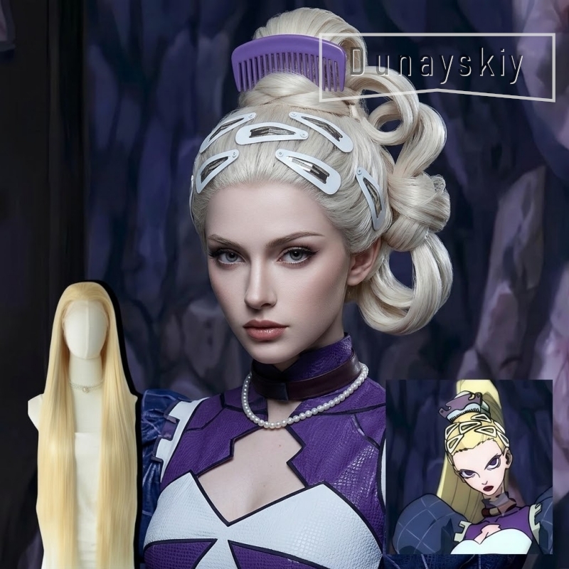 White Large BB Hair Clips Cosp - Cosplay Anime White Hair 评论和价格