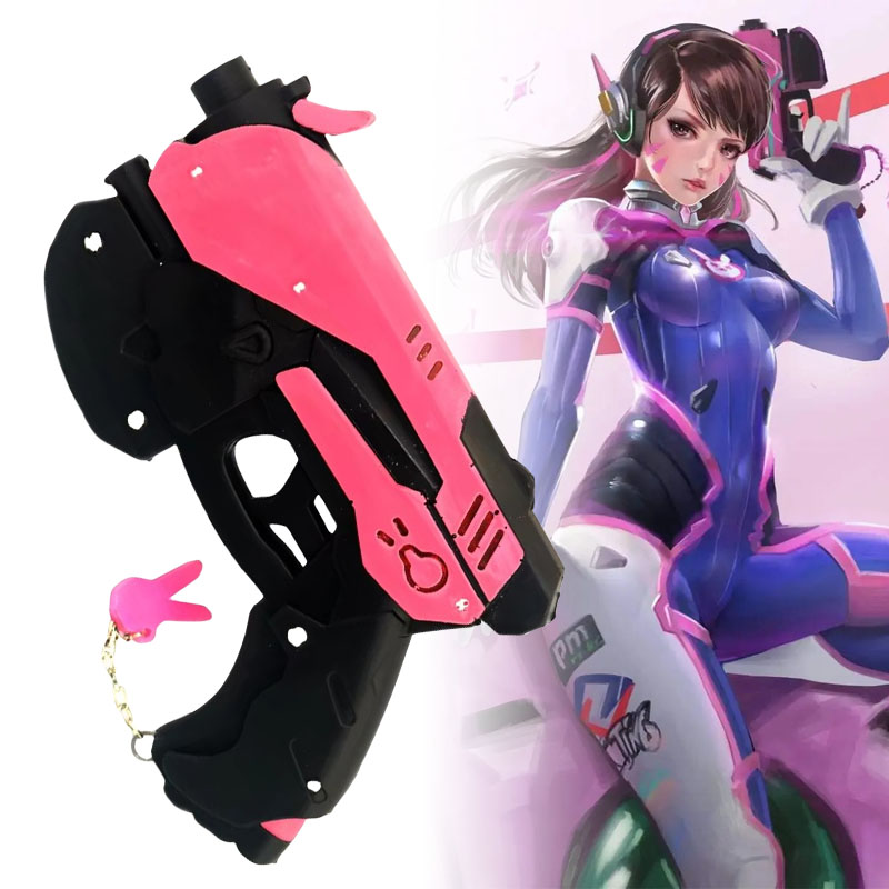 Real Size D.Va Pistol Gun Weap - Anime Cosplay Real 评论和价格