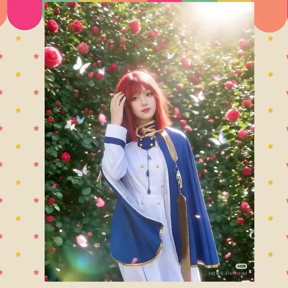 Shirayuki Cosplay Costumes Ani - Cosplay Anime White Hair 评论和价格