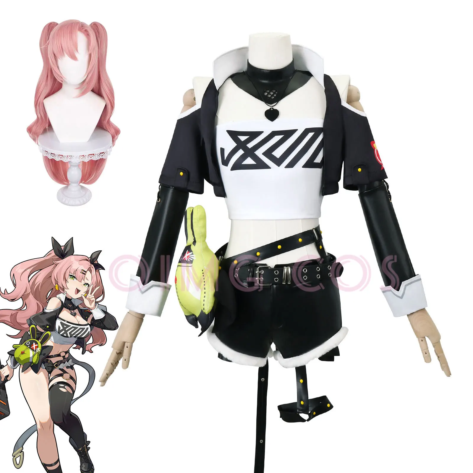Nicole Demara Zenless Zone Zer - Anime Cosplay Female Characters 评论和价格