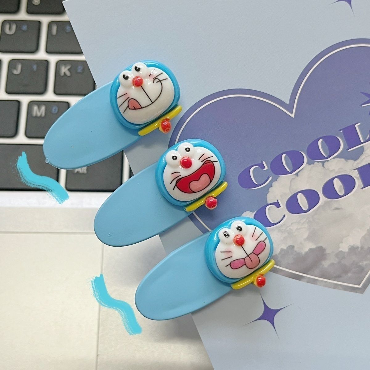 Cute Doraemon Expression Duckb - Anime Cosplay For Couples 评论和价格