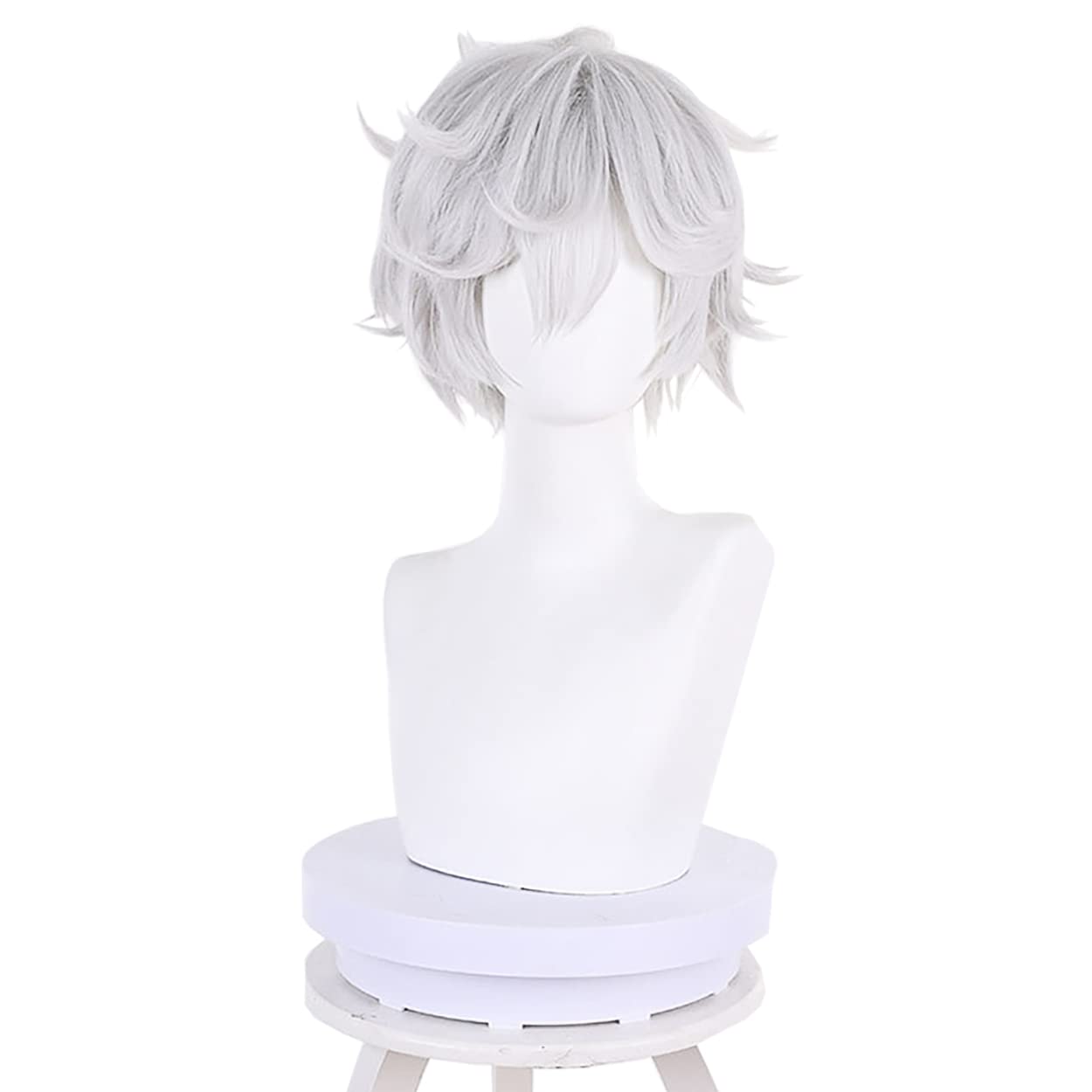 Gabimaru Wig Cosplay Anime Jig - Cosplay Anime White Hair 评论和价格