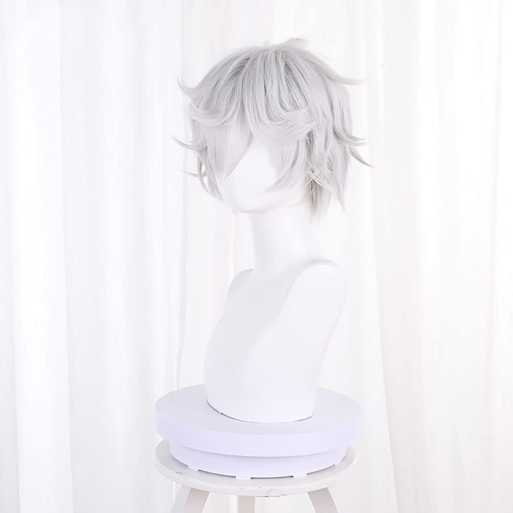 Gabimaru Wig Cosplay Anime Jig - Cosplay Anime White Hair 评论和价格