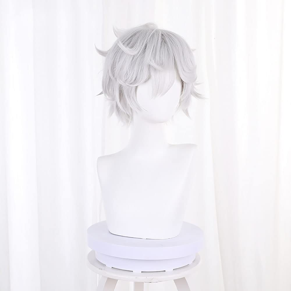 Gabimaru Wig Cosplay Anime Jig - Cosplay Anime White Hair 评论和价格