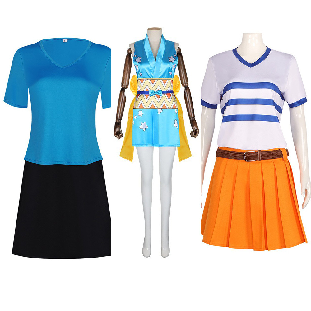 Nami Cosplay Costume Real Pers - Anime Cosplay Real 评论和价格