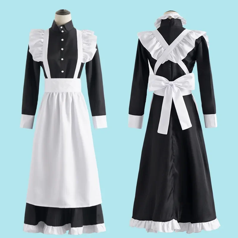 Classic Black White Maid  Brit - Anime Cosplay Shop 评论和价格