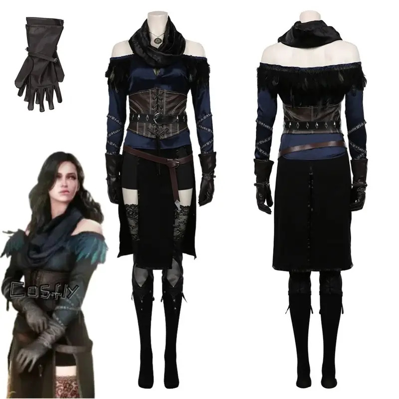 Yennefer Cosplay Fantasia Cost - Anime Cosplay Youtube Shorts 评论和价格