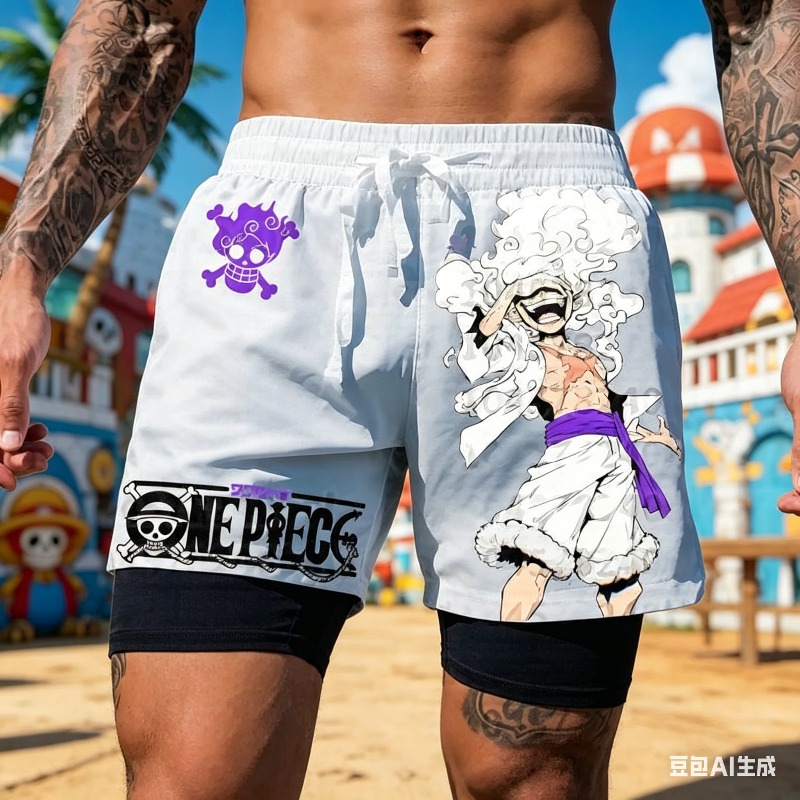 One Piece Anime White Double L - Anime Cosplay One Piece 评论和价格
