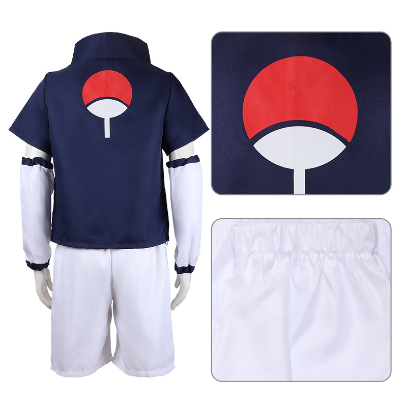 Anime Uchiha Sasuke Cosplay Co - Anime Cosplay Kid 评论和价格