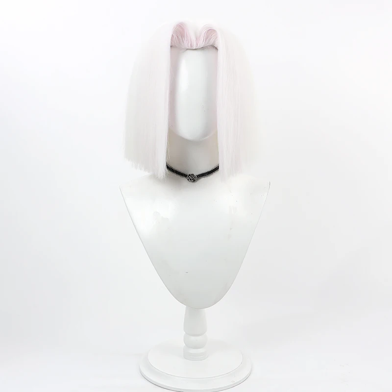 Game Hazbin Lute Cosplay Anime - Cosplay Anime White Hair 评论和价格