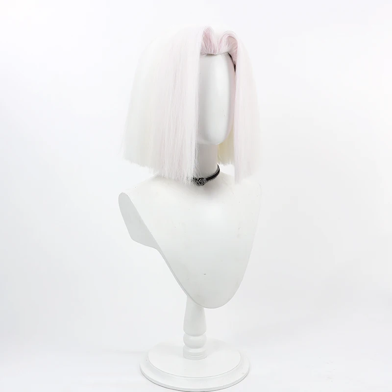 Game Hazbin Lute Cosplay Anime - Cosplay Anime White Hair 评论和价格