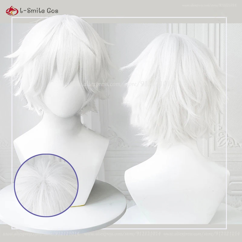 xiaoxiao Anime Killua Zoldyck  - Cosplay Anime White Hair 评论和价格