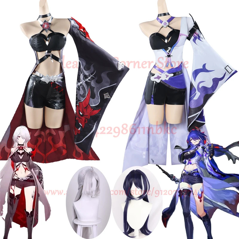 In Stock Acheron Cosplay Costu - Anime Cosplay Youtube Shorts 评论和价格