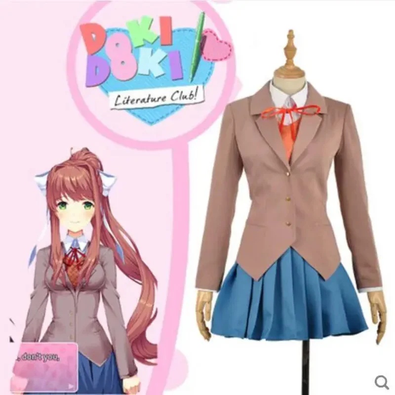 Sayori Yuri Natsuki Monika Cos - Anime Cosplay Youtube Shorts 评论和价格