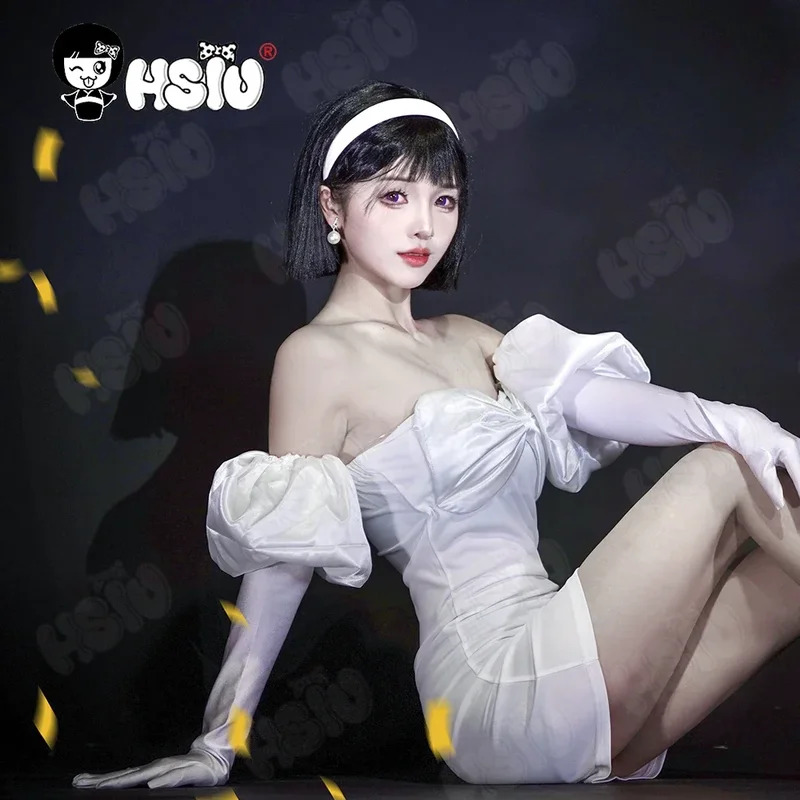 Anime alien stage Costume Whit - Cosplay Anime White Hair 评论和价格