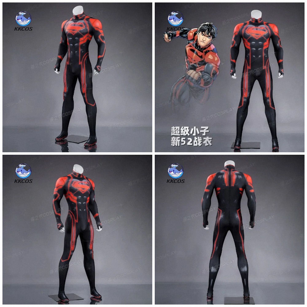 KKCos New 52 Superboy ‌Kon-El‌ - Anime Cosplay Male 评论和价格
