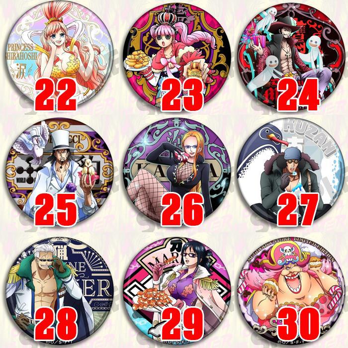 One Piece Anime Brooch Badge L - Anime Cosplay Red Hair 评论和价格