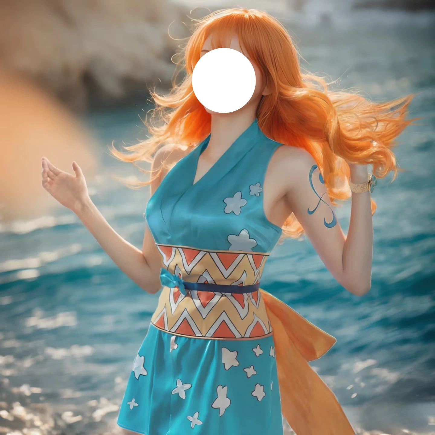 Nami Cosplay Costumes Wig Japa - Anime Cosplay One Piece 评论和价格